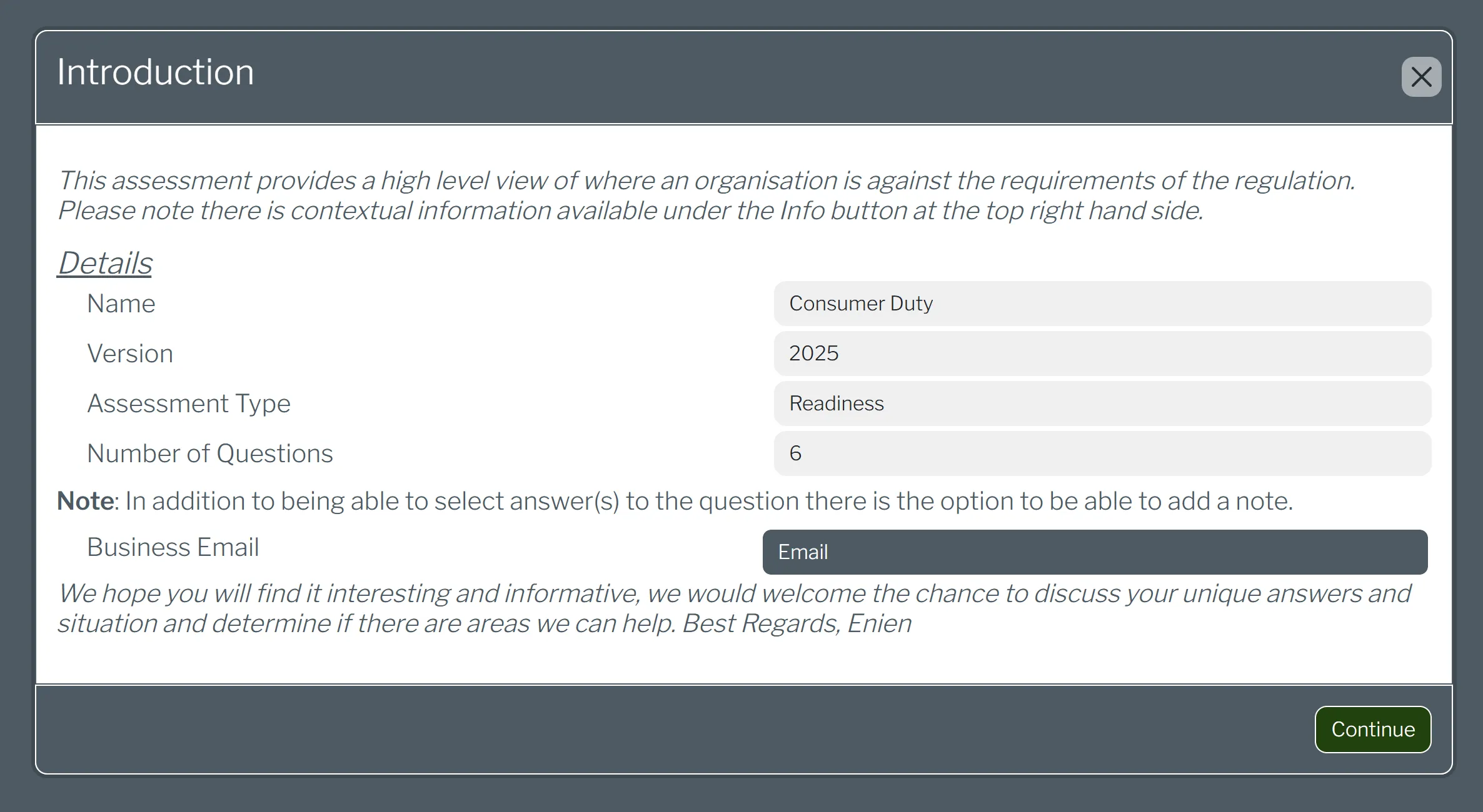 Deliver assessment value instantly