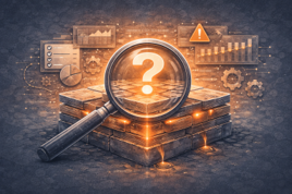 Illustration representing uncovering root causes behind gaps