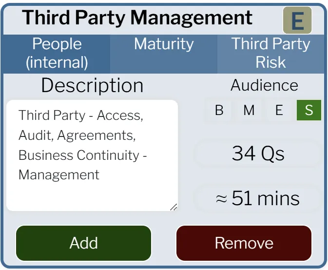 Audit framework digital template